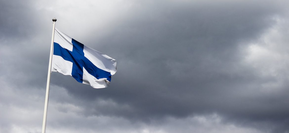 finland flag photography