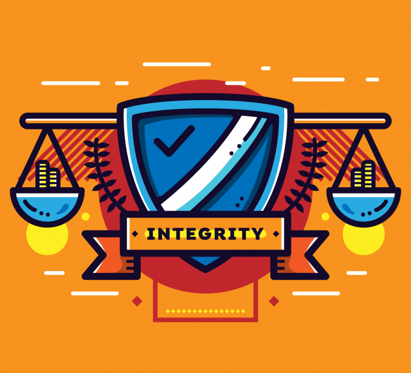 free-integrity-badge-vector
